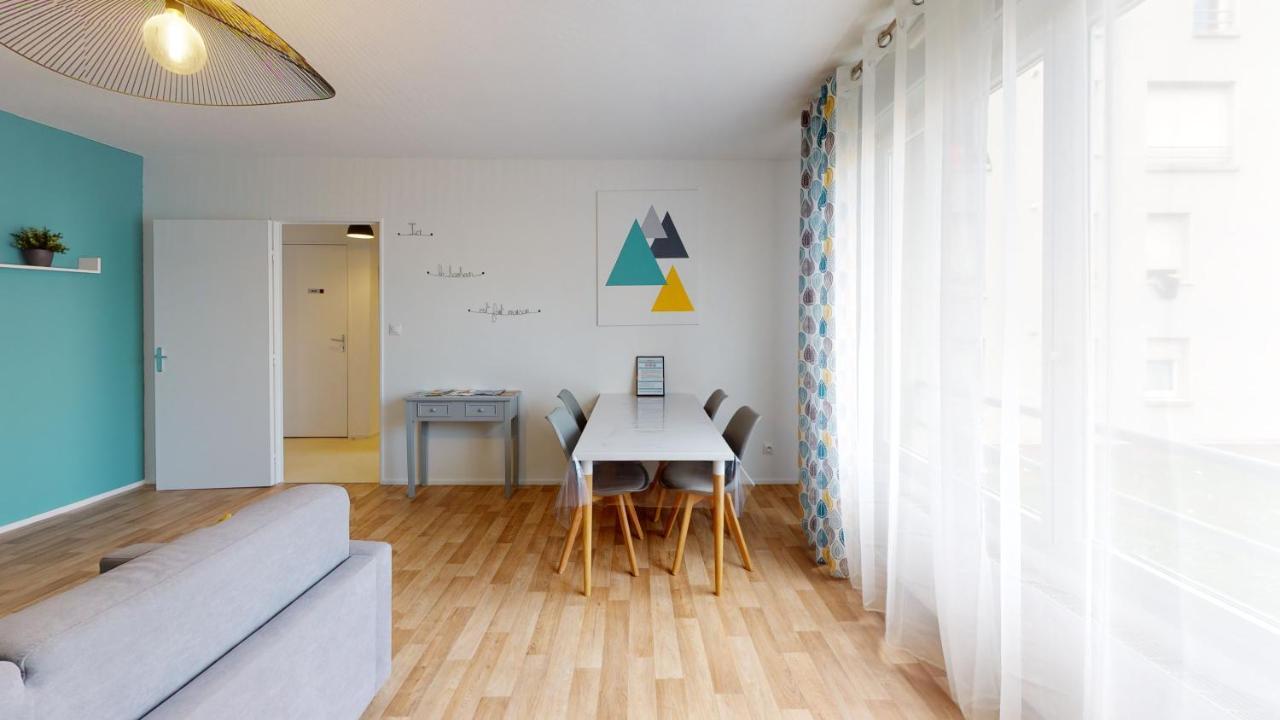 Ferienwohnung Le Petit Velotte - Un Cocon En Coeur De Ville Montbéliard Exterior foto