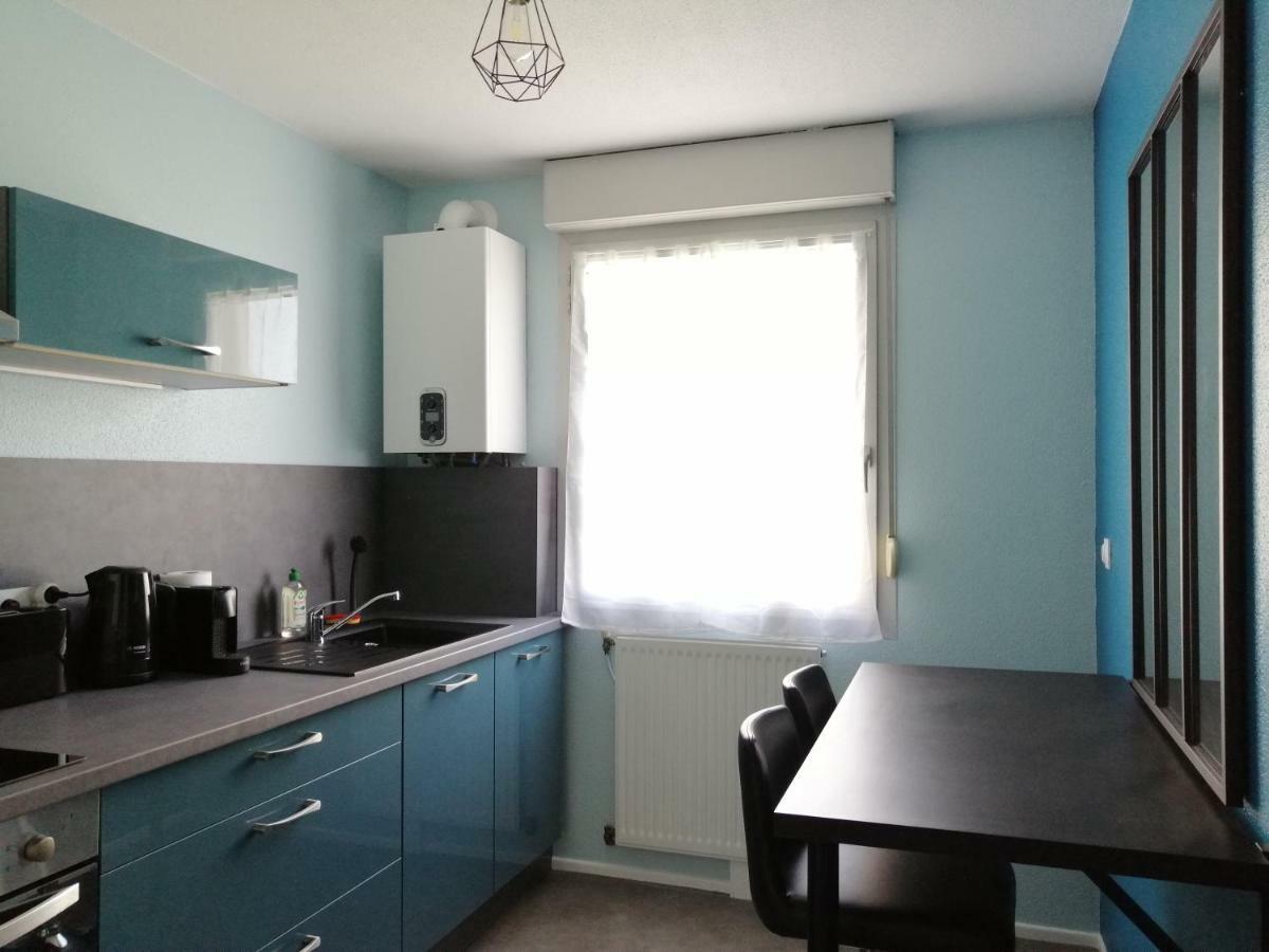Ferienwohnung Le Petit Velotte - Un Cocon En Coeur De Ville Montbéliard Exterior foto