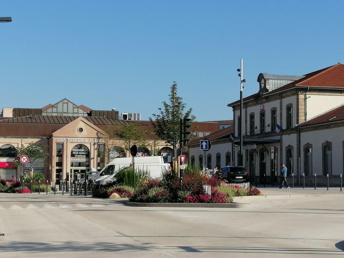 Ferienwohnung Le Petit Velotte - Un Cocon En Coeur De Ville Montbéliard Exterior foto
